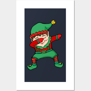 Dabbing Elf Posters and Art